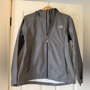 Women’s The North Face Charcoal Hooded Jacket-never worn, no tags.
